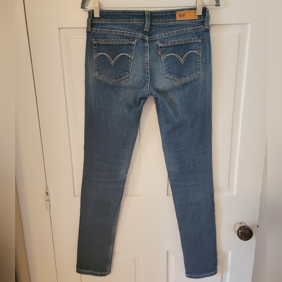 Levi's Denim Curve Low-rise Jeans - Picture 4 of 7